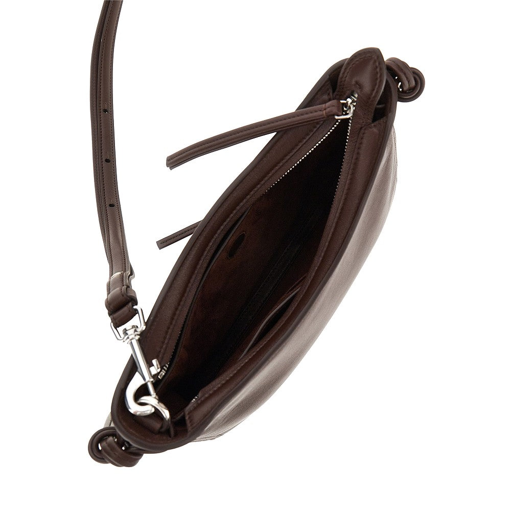 leather small gig shoulder bag