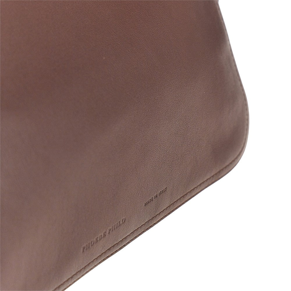 leather small gig shoulder bag