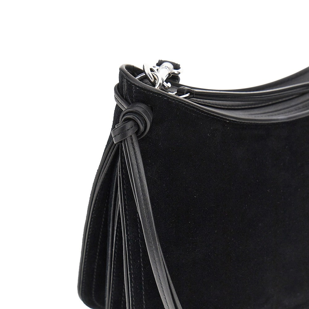 leather small gig shoulder bag