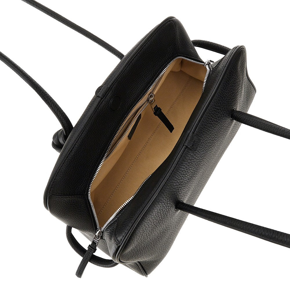 JACQUEMUS OS grained leather turismo bag