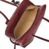 grained leather turismo bag