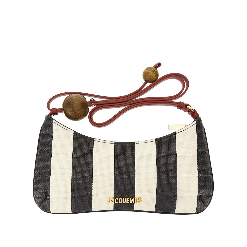 JACQUEMUS OS le bisou perle shoulder bag