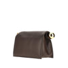 nappa leather rond carré clutch