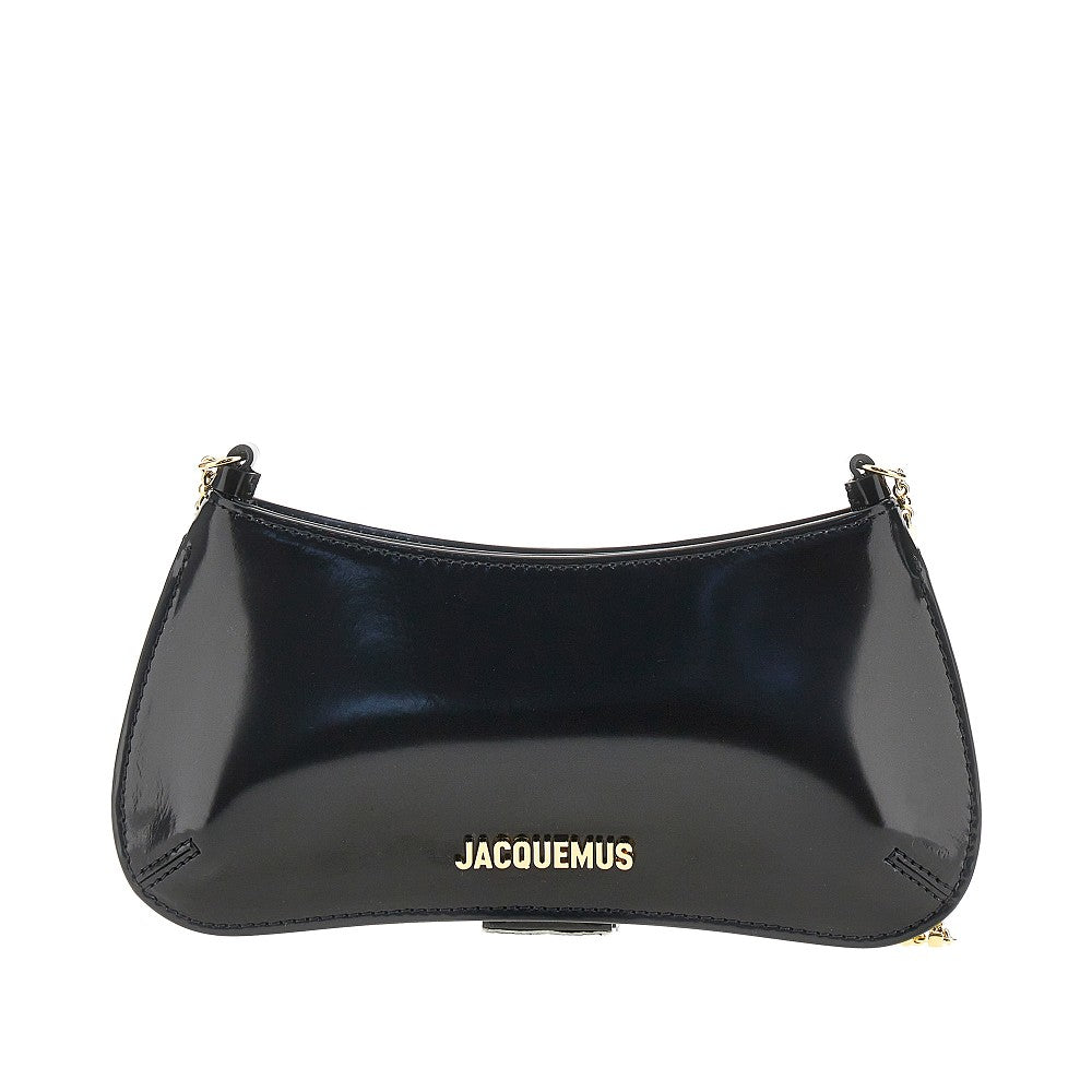 JACQUEMUS OS small bisou chaine leather bag