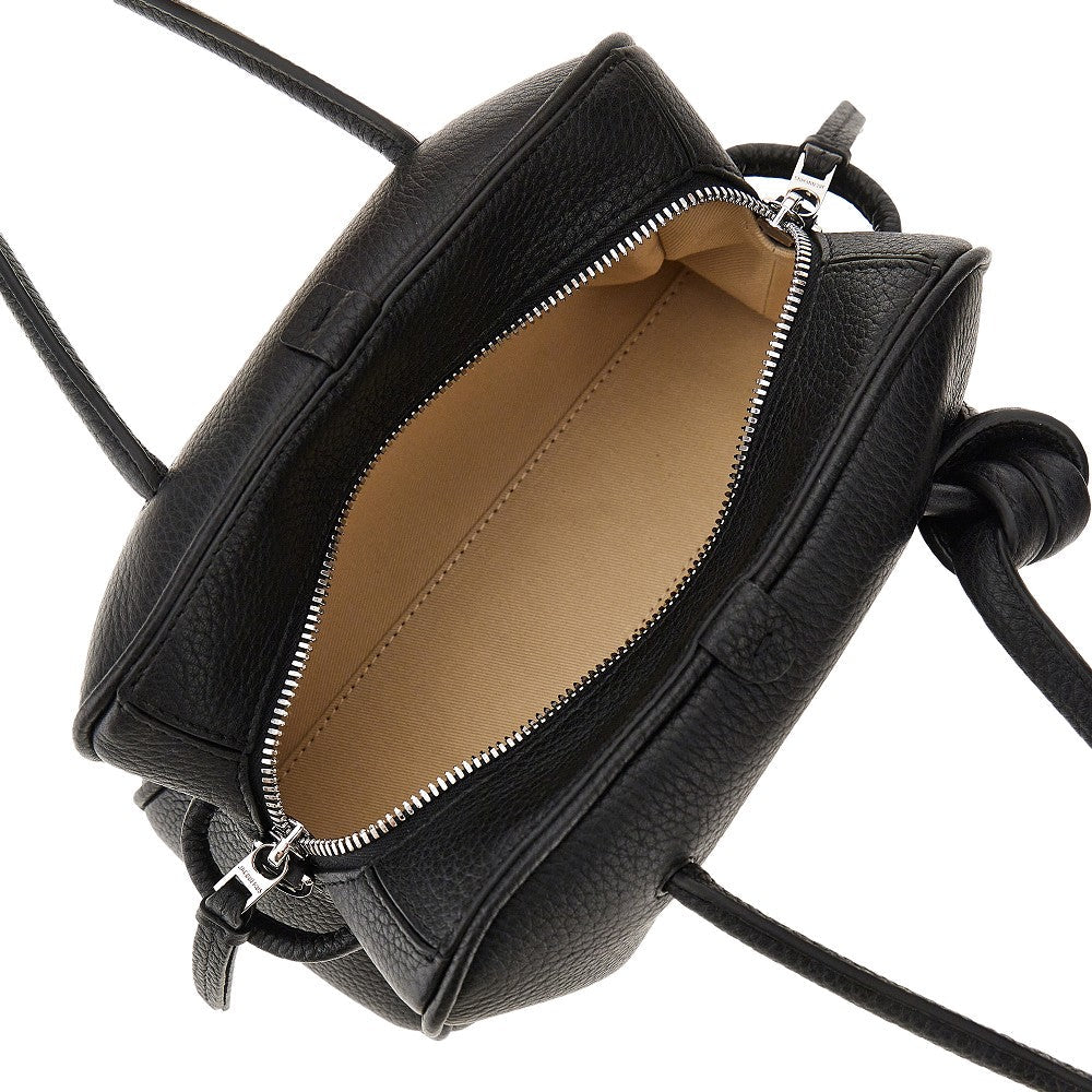 grained leather small turismo bag