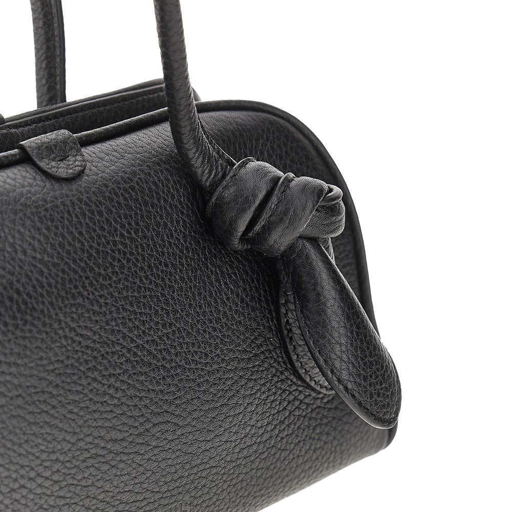 grained leather small turismo bag