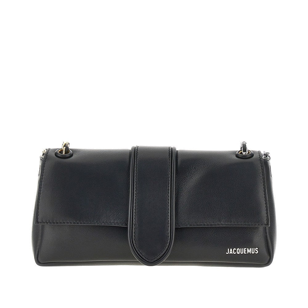 JACQUEMUS OS bambino chaîne nappa leather bag