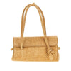 embossed suede leather turismo long bag