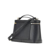 leather petit vanity bag