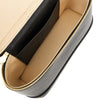 leather petit vanity bag