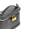 leather petit vanity bag