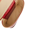 leather petit vanity bag