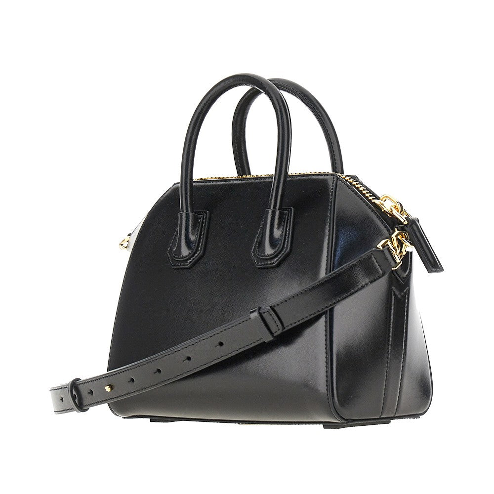 GIVENCHY OS box leather mini antigona bag