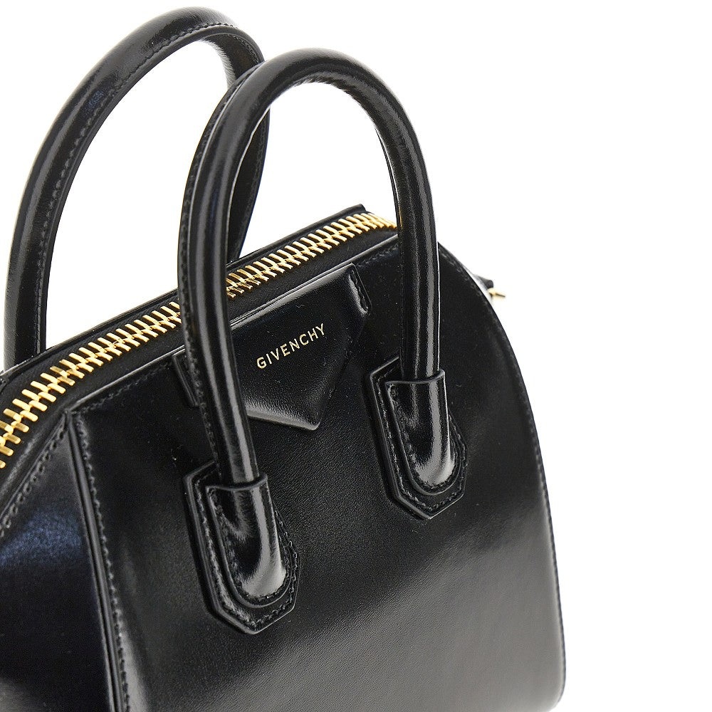 GIVENCHY OS box leather mini antigona bag