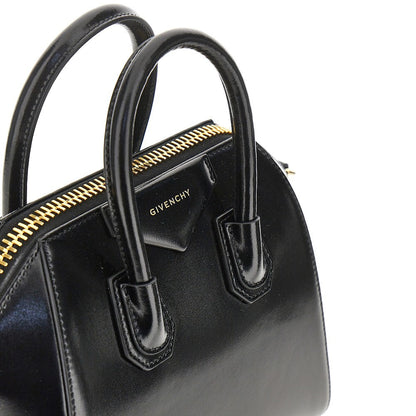 GIVENCHY OS box leather mini antigona bag