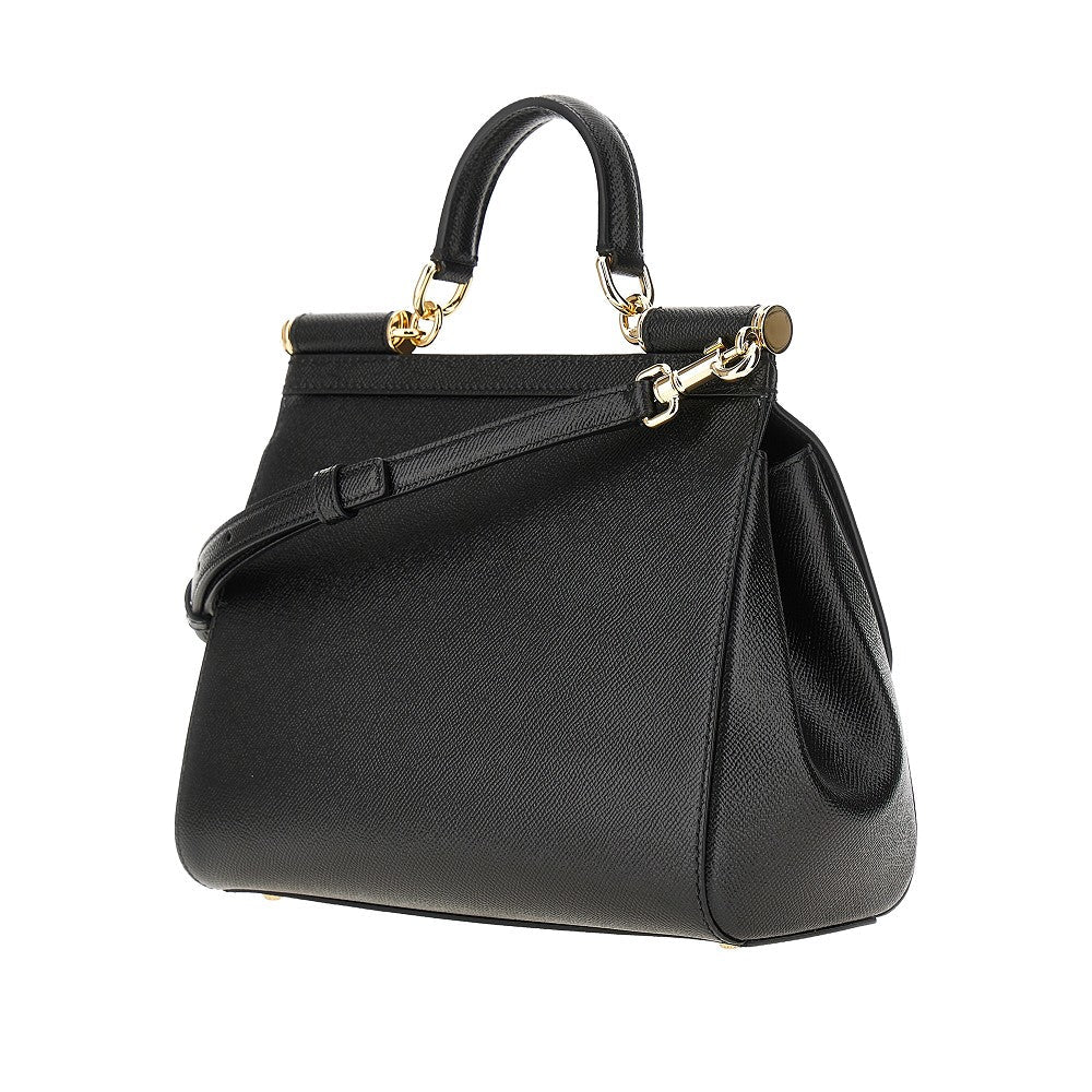 dauphine leather large sicily bag