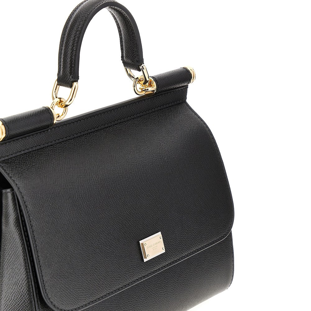 dauphine leather large sicily bag