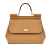 DOLCE&GABBANA OS dauphine leather large sicily bag