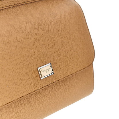 DOLCE&amp;GABBANA OS dauphine leather large sicily bag