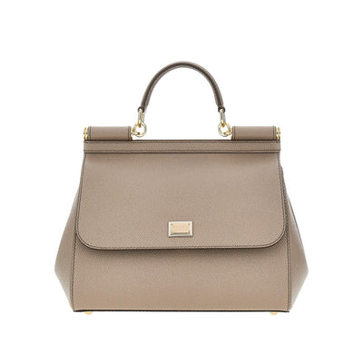 dauphine leather large sicily bag