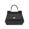 dauphine leather medium sicily bag