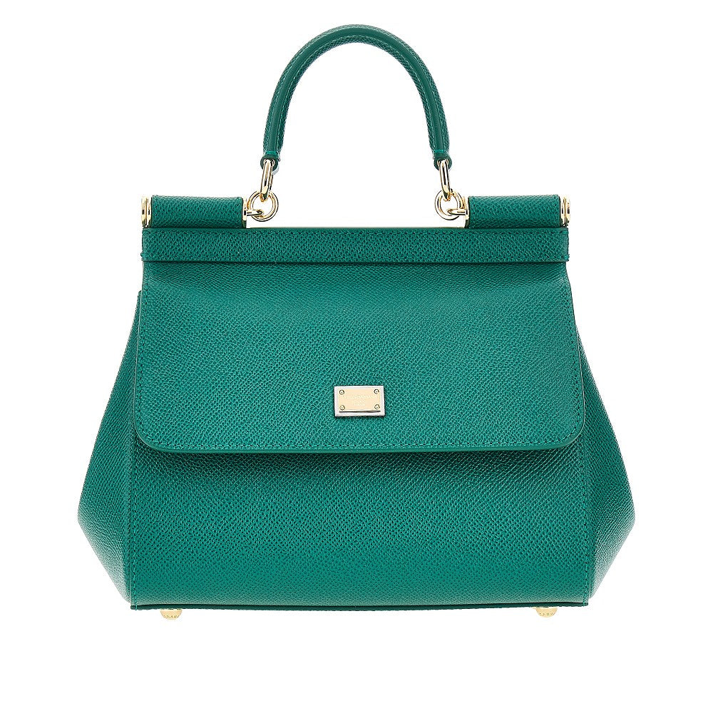 dauphine leather small sicily bag