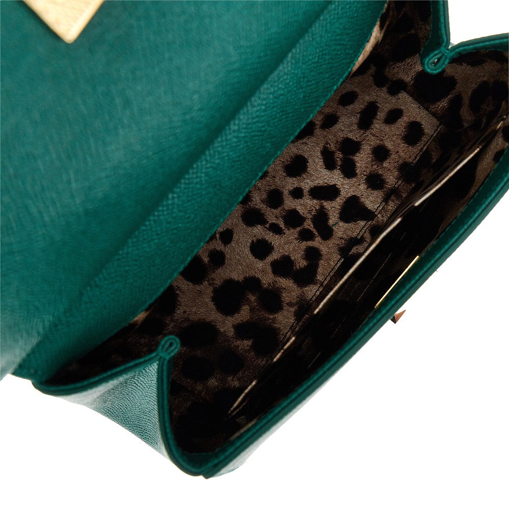 dauphine leather medium sicily bag