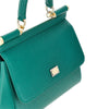 dauphine leather medium sicily bag