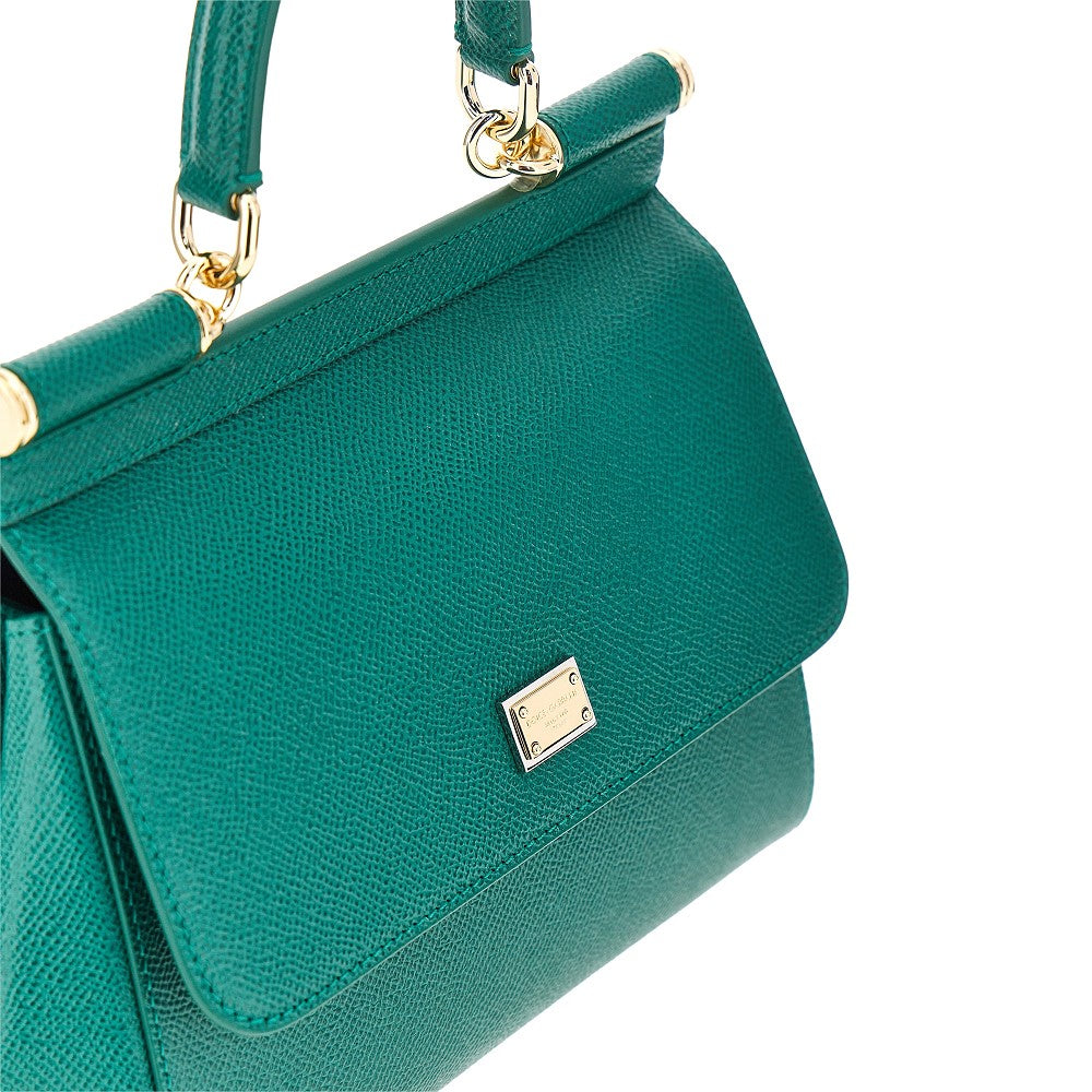 dauphine leather small sicily bag