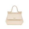 dauphine leather medium sicily bag