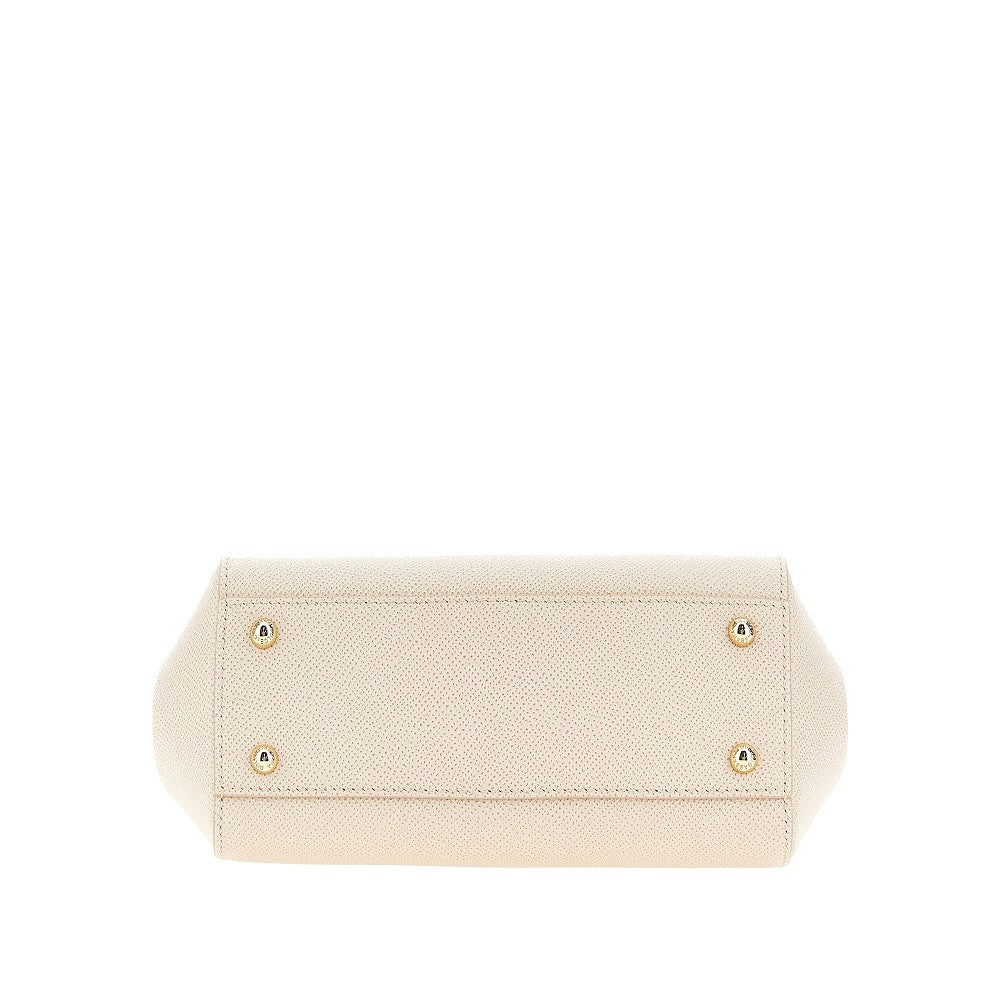 dauphine leather medium sicily bag