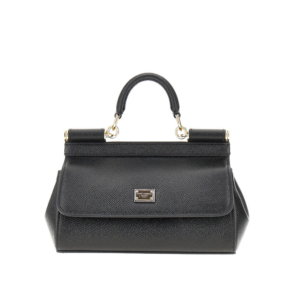 dauphine leather mini sicily bag