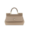 dauphine leather small sicily bag