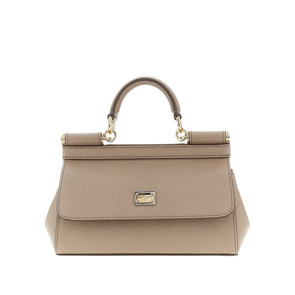 dauphine leather small sicily bag