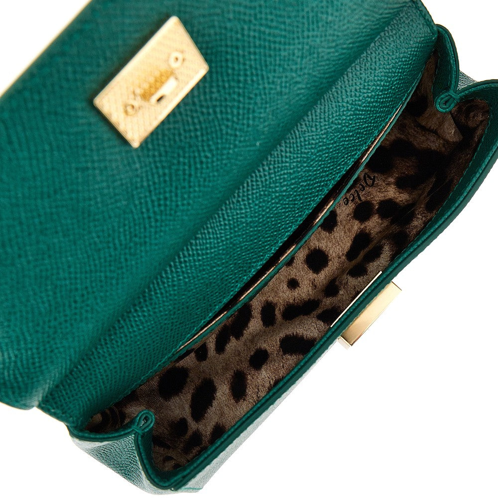 dauphine leather mini sicily bag