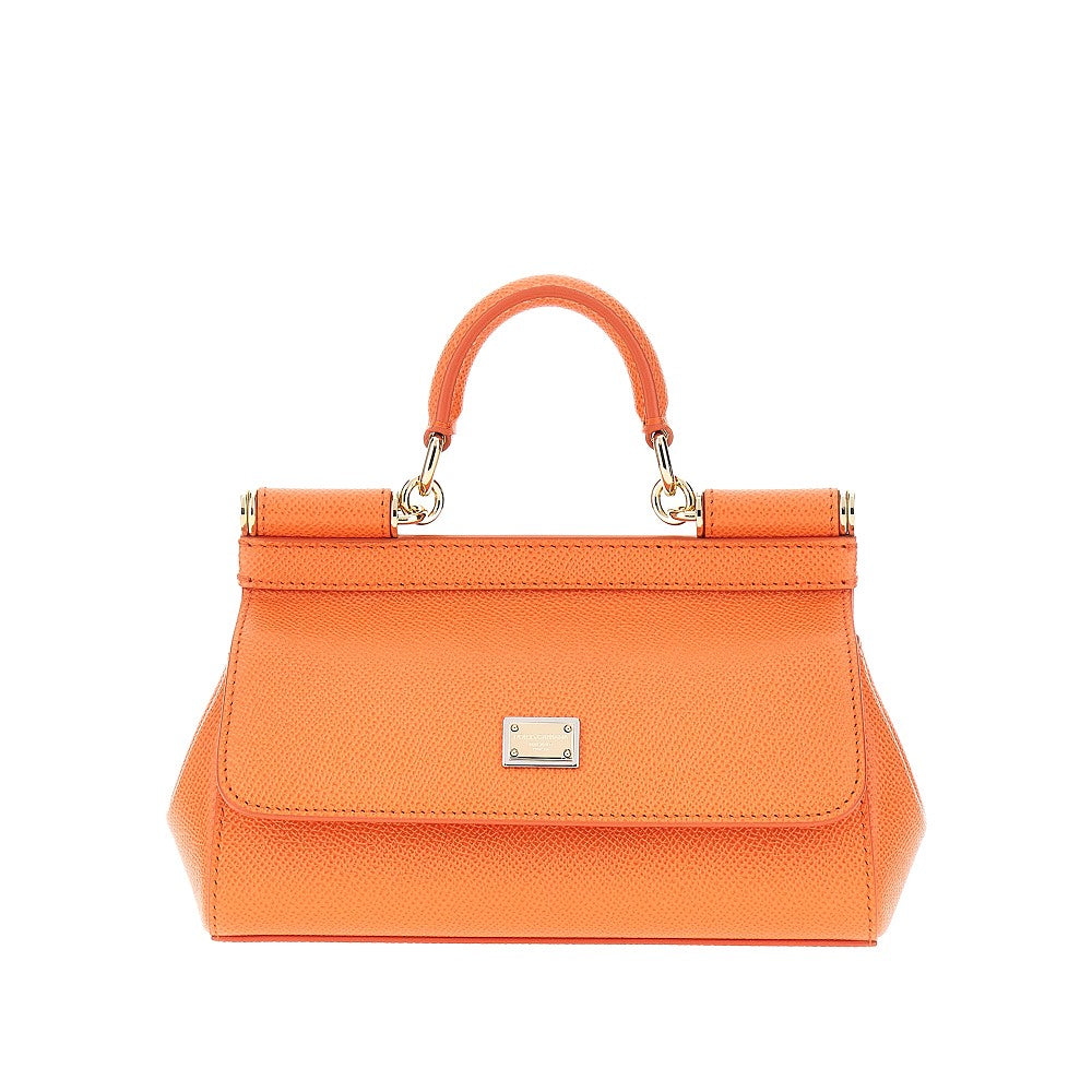 dauphine leather mini sicily bag