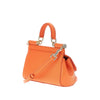 dauphine leather mini sicily bag