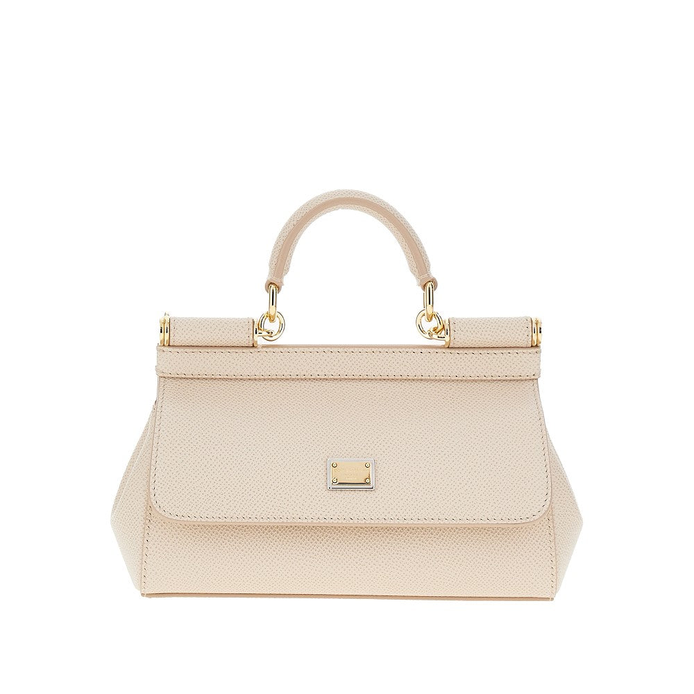 dauphine leather small sicily bag