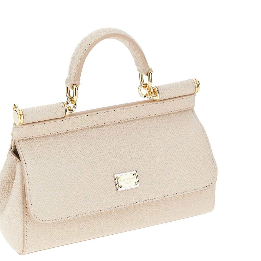 dauphine leather small sicily bag