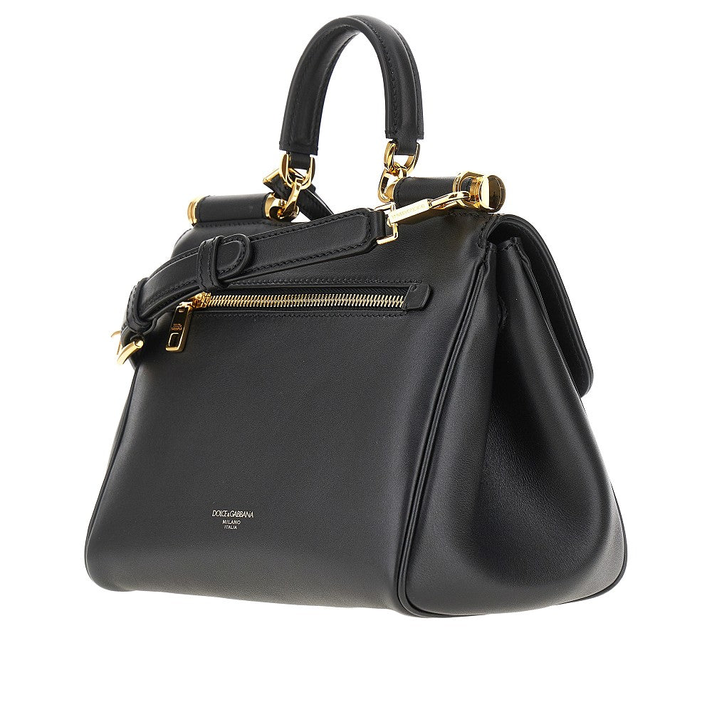 DOLCE&amp;GABBANA OS plongé leather my sicily bag