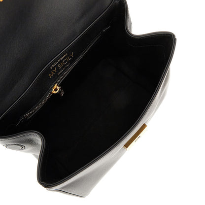 DOLCE&amp;GABBANA OS plongé leather my sicily bag