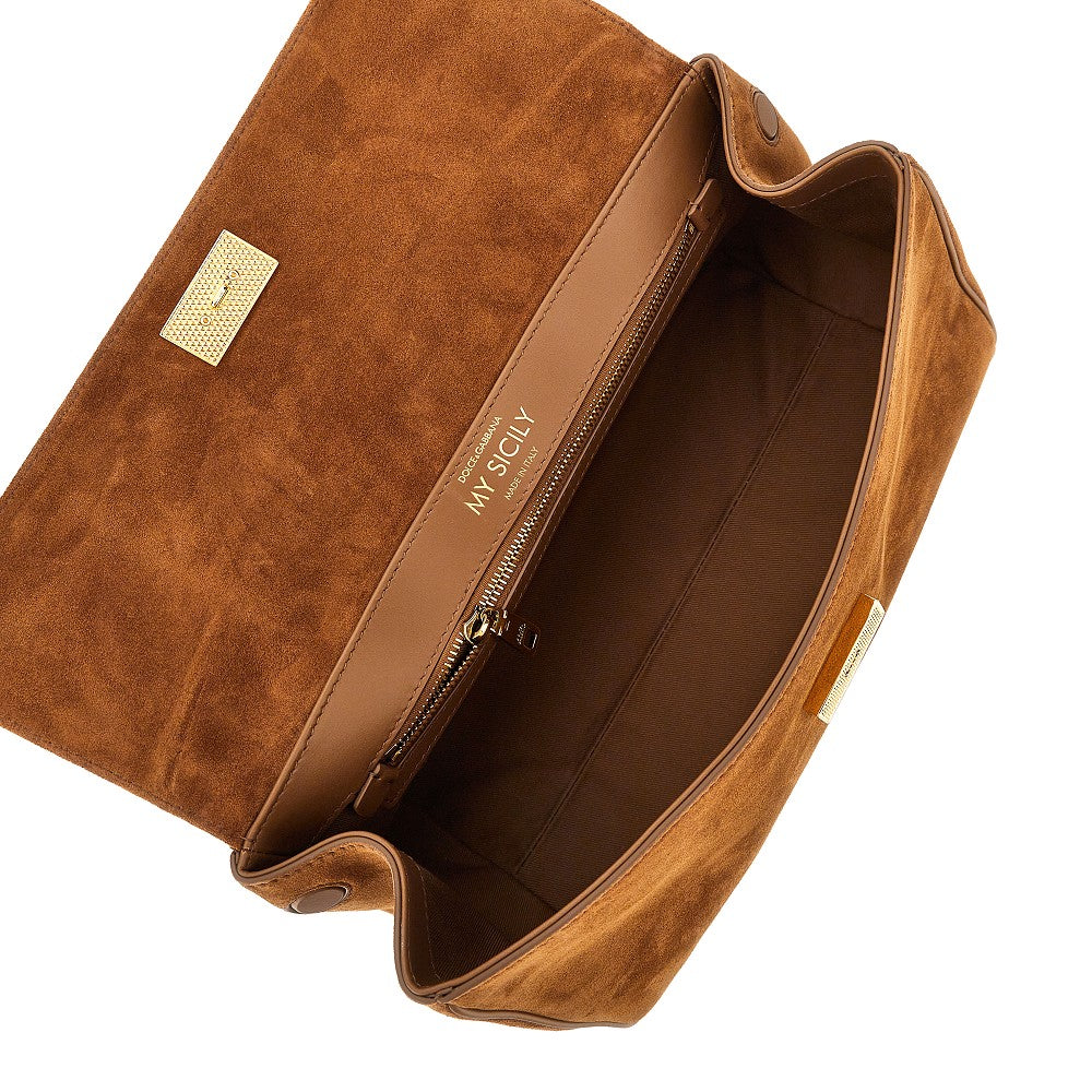 suede leather my sicily handbag