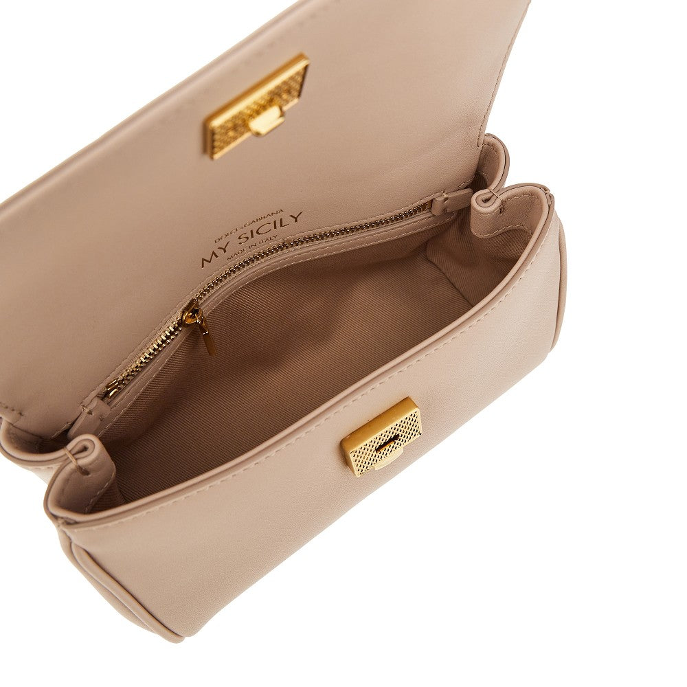 DOLCE&amp;GABBANA OS plongé leather my sicily bag