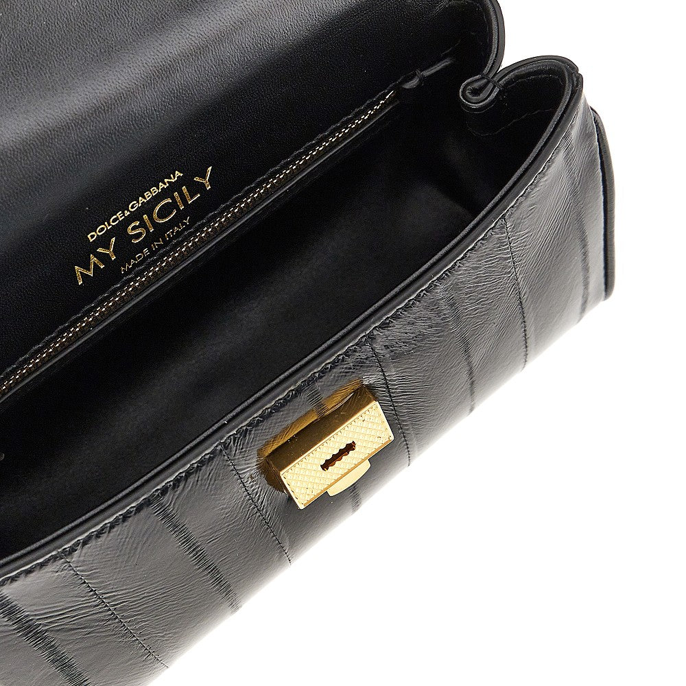 eel leather mini my sicily bag