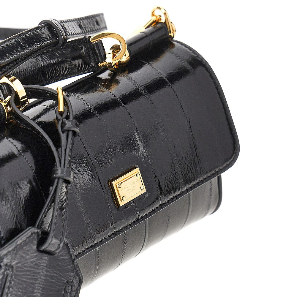 eel leather mini my sicily bag