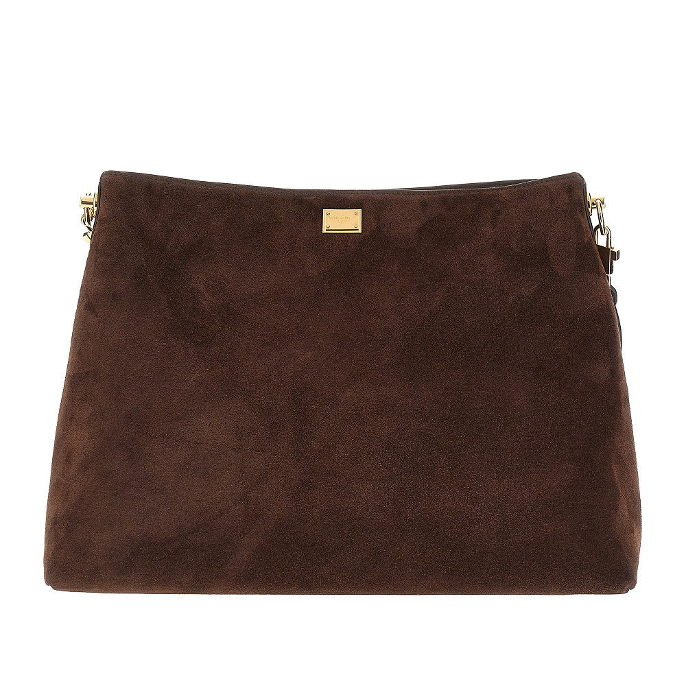 vittoria suede leather big bag