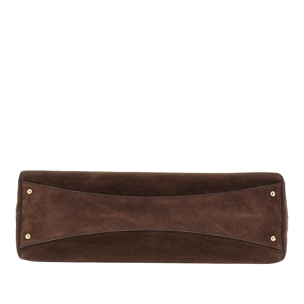 vittoria suede leather big bag
