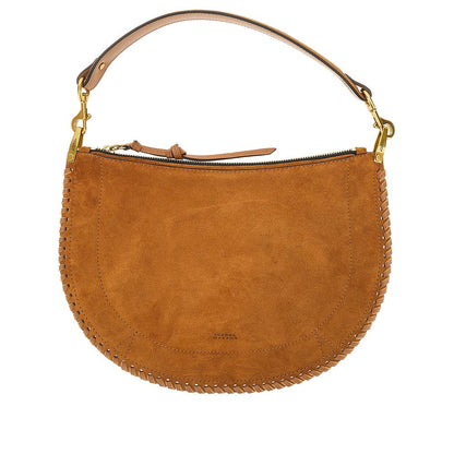 ISABEL MARANT OS suede leather oskan soft zip bag