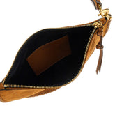 ISABEL MARANT OS suede leather oskan soft zip bag