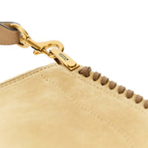 ISABEL MARANT OS suede leather oskan soft zip bag